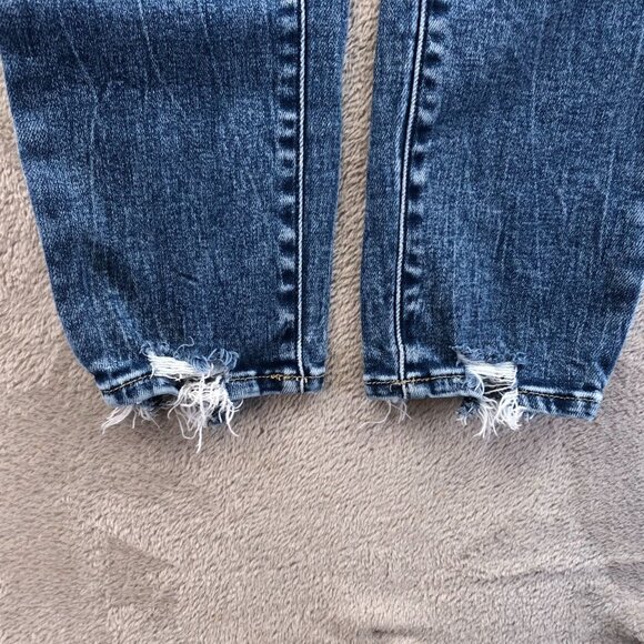 BKE Mens Payton Jeans Size 30x27 Universal Fit Mid-Rise Ankle Skinny Distressed - Picture 9 of 16